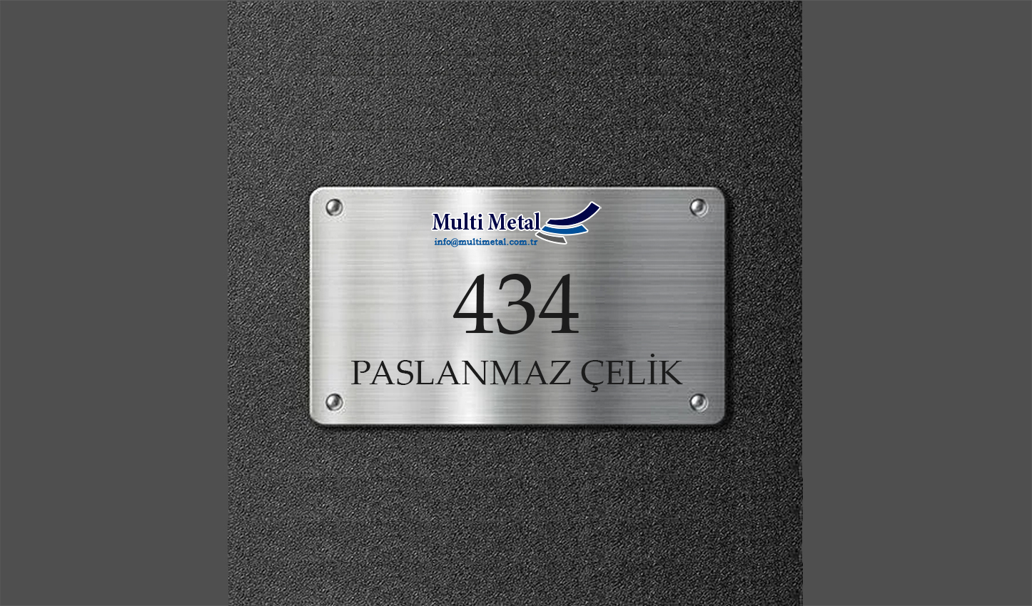 434 Paslanmaz Çelik